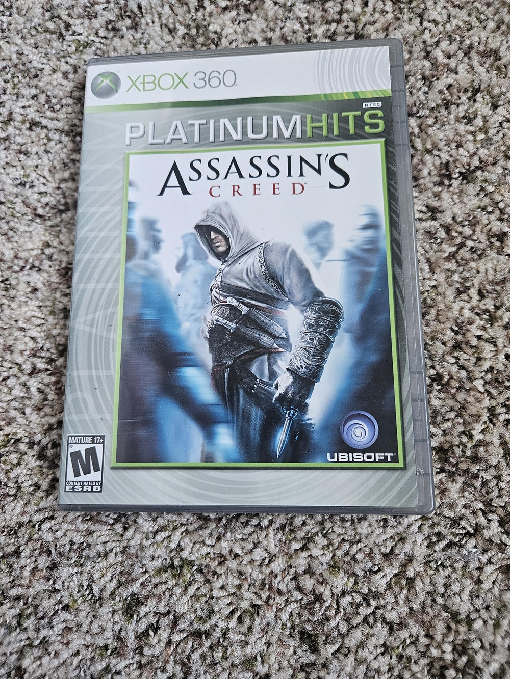 Assassin's Creed (Xbox 360) Platinum Hits - White & Green Cover